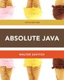 Absolute Java plus MyProgrammingLab with Pearson eText    Access Card
