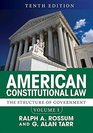 American Constitutional Law Volume I The Structure of Government