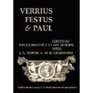 Verrius Festus and Paul Lexicography Scholarship and Society