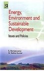 Energy Environment and Sustainable Development Issues and Policies