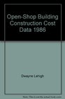 OpenShop Building Construction Cost Data 1986