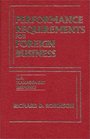 Performance Requirements for Foreign Business US Management Response