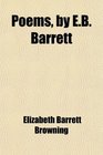 Poems by Eb Barrett