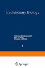 Evolutionary Biology Volume 2