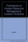 Framework of Human Resource Management Custom VCOnline