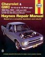 Chevrolet GMC S10 S15 PickUps 19821993 2WD/4WD Includes 19831994 S10 Blazer S15 Jimmy 19911994 Oldsmobile Bravada   GMC SSeries Pickup Owners' Workshop Manual