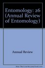 Annual Review of Entomology 1981