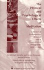 The Physical and Psychological Effects of Meditation A Review of Contemporary Research With a Comprehensive Bibliography 19311996