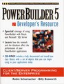 PowerBuilder 5 Developer's Resource Client/Server Programming for the Enterprise