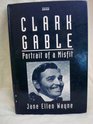 Clark Gable Portrait of a Misfit
