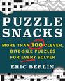 Puzzlesnacks More Than 100 Clever BiteSize Puzzles for Every Solver