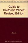 Guide to California Wines