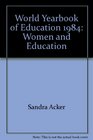 World Yearbook of Education 1984 Women  Education