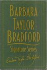 Barbara Taylor Bradford Signature Series Boxed Set 3 Books  To Be the Best Hold the Dream  a Woman of Substance