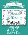Hand Lettering Workbook A Hand Lettering Guide and Practice Book for Beginners