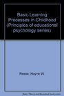 Basic learning processes in childhood