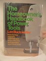 The homeowner's handbook of power tools
