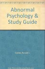 Abnormal Psychology  Study Guide