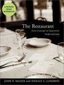 The Restaurant From Concept to Operation Third Edition and NRAEF Workbook Package