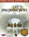Final Fantasy Tactics  Prima's Official Strategy Guide
