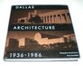 Dallas Architecture 19361986