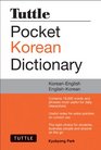 Tuttle Pocket Korean Dictionary KoreanEnglish EnglishKorean