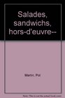 Salades sandwichs horsd'euvre