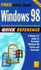 Windows  98 Quick Reference