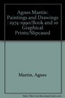 Agnes Martin Paintings and Drawings 19741990/Book and 10 Graphical Prints/ Folio Slipcased