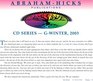AbrahamHicks GSeries  Winter 2003 Vibration It's All About Vibration