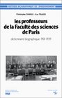 Les professeurs de la Faculte des sciences de Paris Dictionnaire biographique