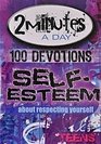 2 Minutes A Day 100 Devotions SelfEsteem