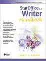 StarOffice 52 Writer Handbook