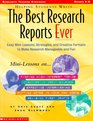 Helping Students Write The Best Research Reports Ever