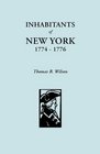 Inhabitants of New York 17741776