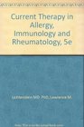 Current Therapy in Allergy Immunology  Rheumatology