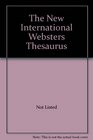 The New International Webster's Thesaurus