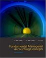 Fundamental Managerial Accounting Concepts w/ Topic Tackler CDROM Net Tutor and Power Web