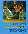 Reading for thinking
