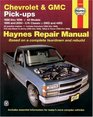 Chevrolet GMC PickUps Automotive Repair Manual 19882000