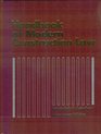 Handbook of Modern Construction Law