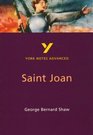 York Notes on George Bernard Shaw's Saint Joan