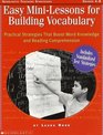 Easy MiniLessons for Building Vocabulary