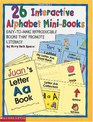 26 Interactive Alphabet Mini-Books (Grades PreK-1)