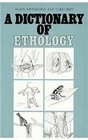 A Dictionary of Ethology