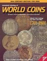 Standard Catalog of World Coins Eighteenth Century 17011800