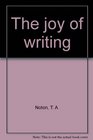 The joy of writing