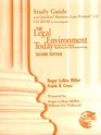 Study Guide With Quicken Business Law Partner 30 CdRom to Accompany the Legal Environment Today Business in Its Ethical Regualtory and International Setting