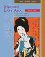 East Asia A Cultural Social and Political History Volume II From 1600
