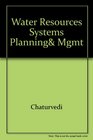 Water Resources Systems Planning Mgmt